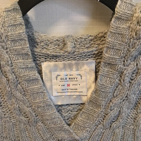 Gray Hooded Sweater - Picture 7 of 7